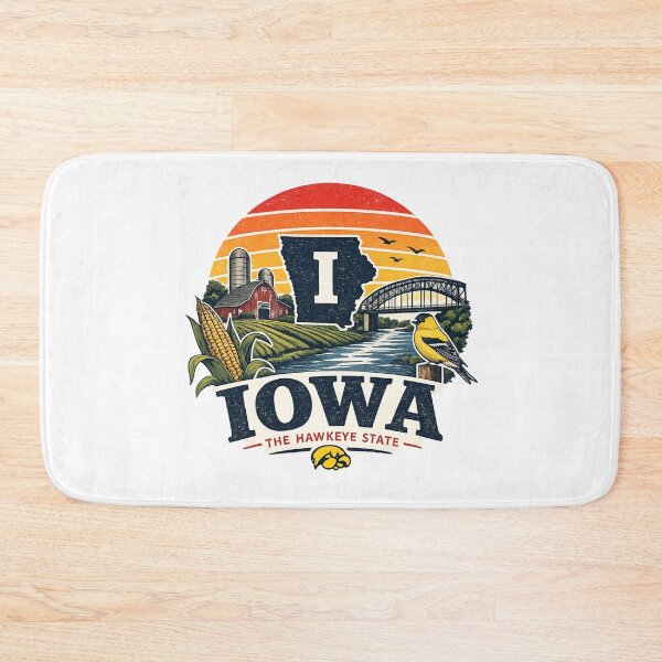 Item preview, Iowa State Print Logo / IowaPride / The hawkeye state designed and sold by Thehatinthecat.