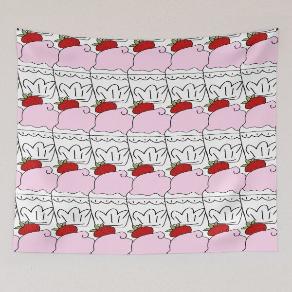 Item preview, Cute Sweet Strawberry Ice Cream  designed and sold by Rainbowland123.