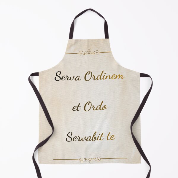 Item preview, Serva Ordinem et Ordo Servabit te - Latin Quote Dark Academia designed and sold by Très Joli Brothers.