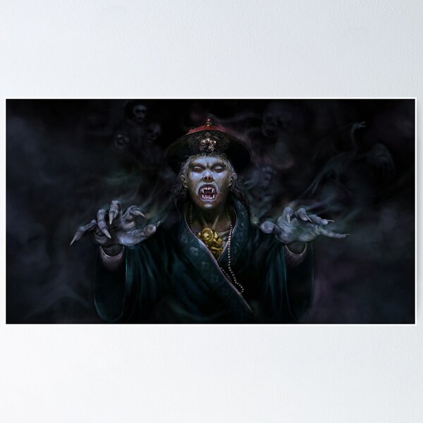 Item preview, Jiangshi – Original Chinese horror art designed and sold by OnlineToOffline.