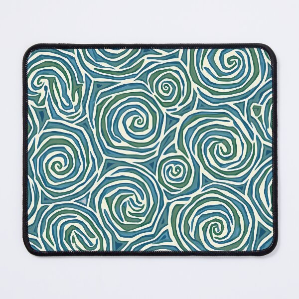 Item preview, New Zealand Māori Paua Pattern Koru Design 898 designed and sold by GrinGalore.