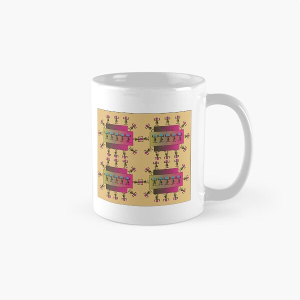Item preview, Abstract Tribal Geometric Pattern Art Design designed and sold by Palette _Vibes.