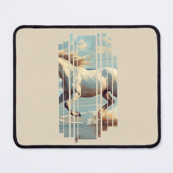 Item preview, the white horse designed and sold by OZOSH.