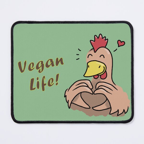 Item preview, Vegan Life Cute Chicken designed and sold by Teacher Lisi.