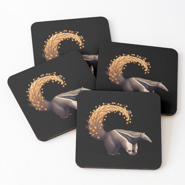 Item preview, Forest Ant with Golden Harvest Tail designed and sold by AbanoubStore.