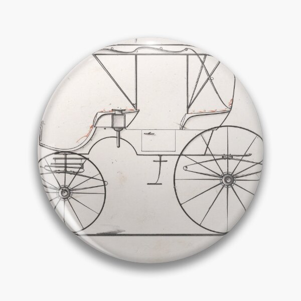 Item preview, Elegant Horse Carriage Design | Vintage Travel designed and sold by GammaRay.