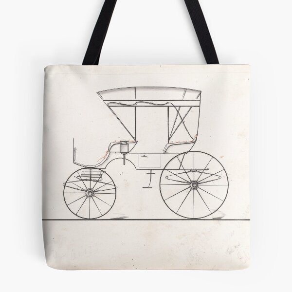 Item preview, Elegant Horse Carriage Design | Vintage Travel designed and sold by GammaRay.