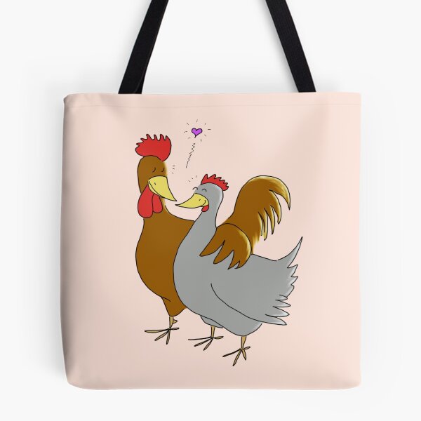 Item preview, Cute Chicken Couple (hen+rooster) designed and sold by Teacher Lisi.