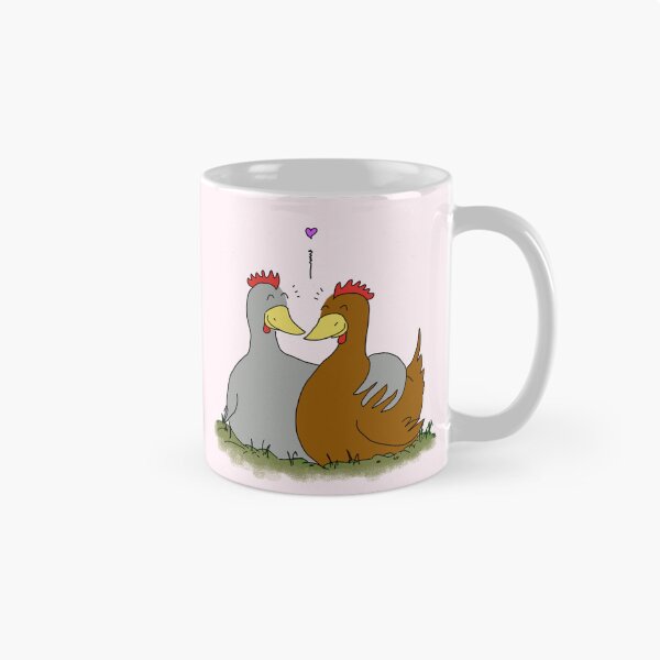 Item preview, Cute Chicken Couple (two hens) designed and sold by Teacher Lisi.