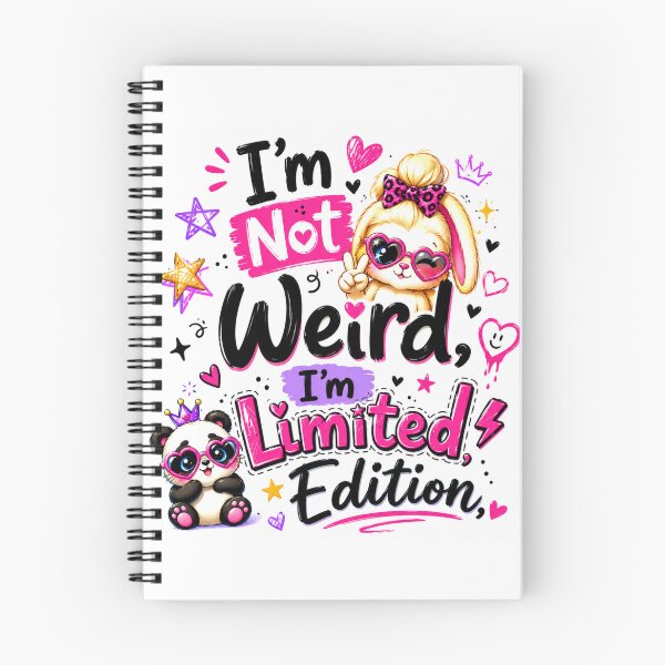Item preview, I'm Not Weird I'm Limited Edition designed and sold by Amberkhaan.