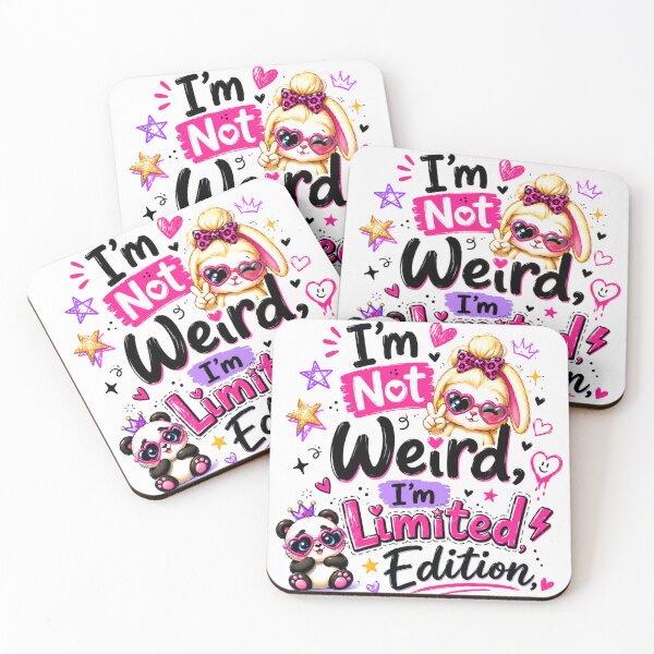 Item preview, I'm Not Weird I'm Limited Edition designed and sold by Amberkhaan.