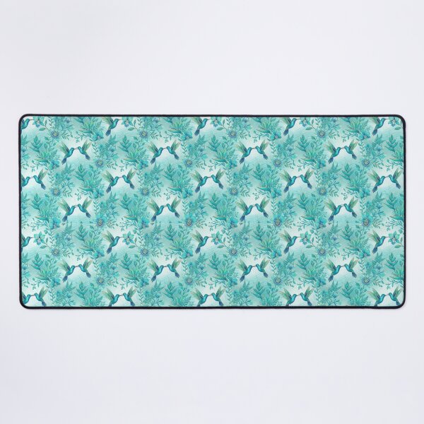 Item preview, Glamorous Turquoise Colibri Pattern designed and sold by Jandedan.