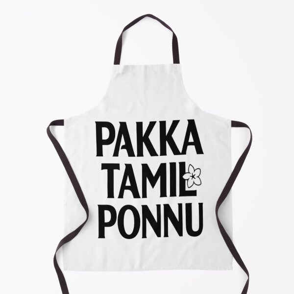 Item preview, Pakka Tamil Ponnu Black Typography Design | Bold Tamil Girl Pride designed and sold by Globalcitytees.