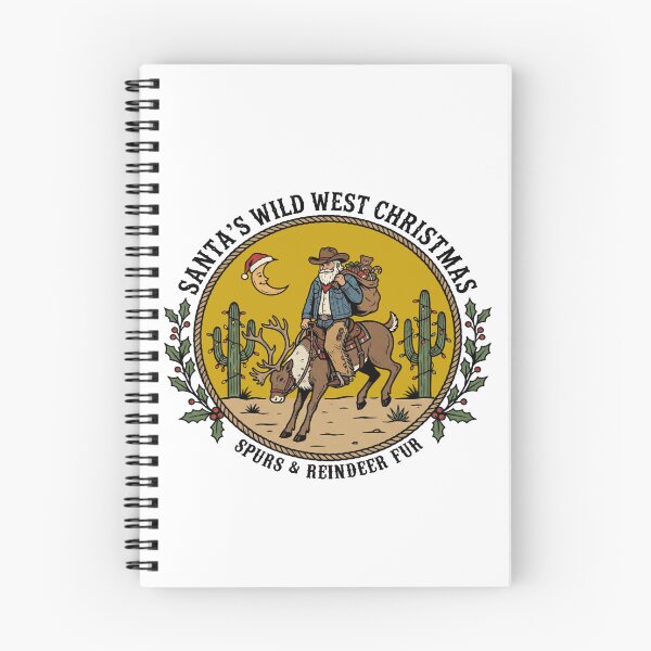 Item preview, Santa’s Wild West Christmas Cowboy Santa Western North Pole Holiday designed and sold by Milasneeze.