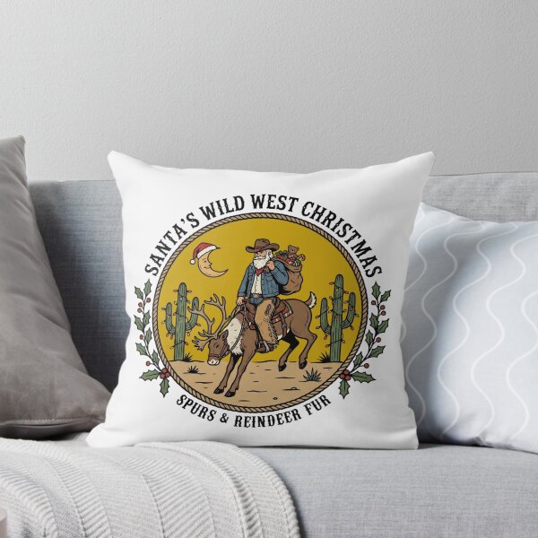 Item preview, Santa’s Wild West Christmas Cowboy Santa Western North Pole Holiday designed and sold by Milasneeze.