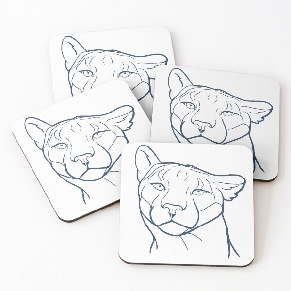Item preview, Puma Sassy Portrait Blue designed and sold by Kaytertrib.