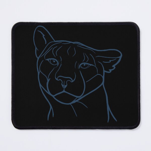 Item preview, Puma Sassy Portrait Blue designed and sold by Kaytertrib.