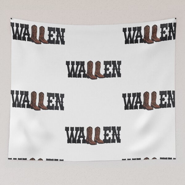 Item preview, Wallen Boots Country Music Western Cowboy Printed Patchwork designed and sold by phoebelevine.