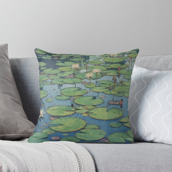 Item preview, Monet Water Lilies Ukiyo-e Japanese Woodblock Mashup designed and sold by Vandy Fullam.