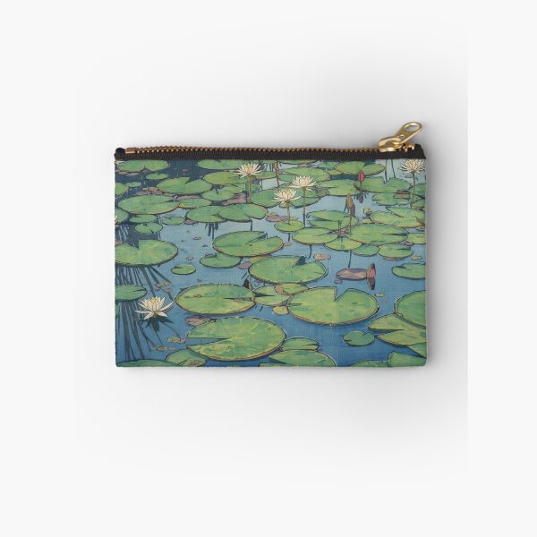Item preview, Monet Water Lilies Ukiyo-e Japanese Woodblock Mashup designed and sold by Vandy Fullam.