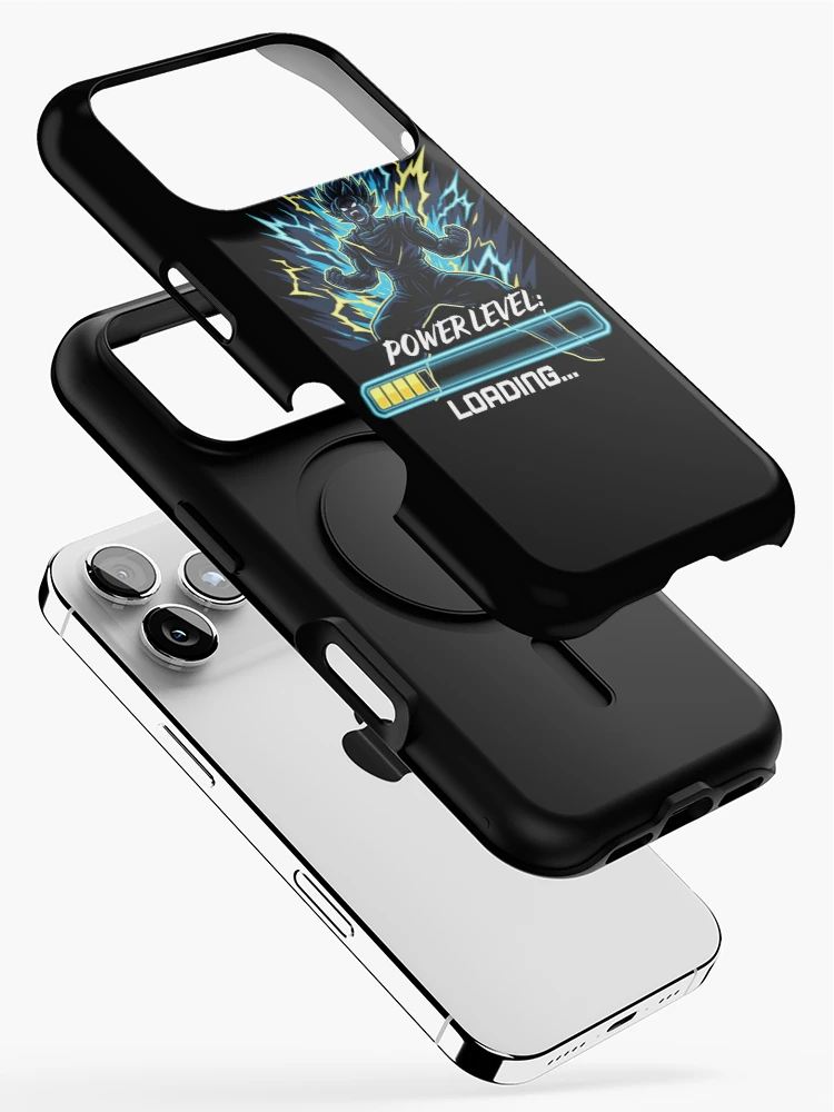 Thumbnail 2 of 4, iPhone Case, Power Level Loading designed and sold by Wit & Wear.