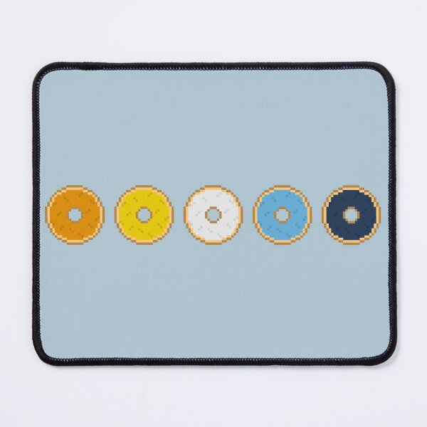 Item preview, AroAce Pixel Pride Donuts designed and sold by Lilac-Cat.