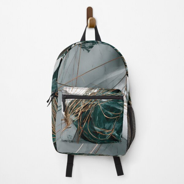 Item preview, Emerald Gold Marble Portrait designed and sold by CosmicGlyph.