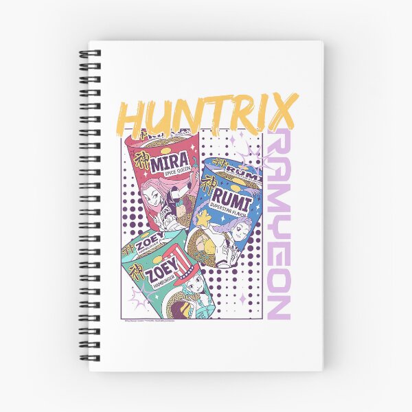 Item preview, Kpop Idol Huntrix Ramyeon Full Color Poster Design designed and sold by MustafaFoster.
