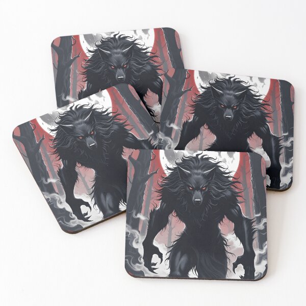 Item preview, Blood Forest Moonlit Werewolf Stalker designed and sold by The Confluence.