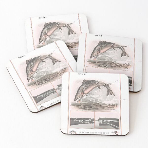 Item preview, Brook Trout Fishing Design | Ocean Art designed and sold by GammaRay.