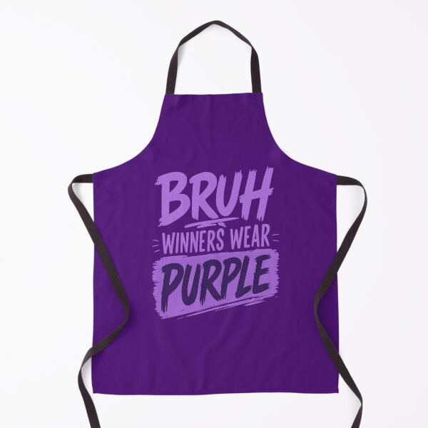 Item preview, Winners Wear Purple Funny Motivational Quote Confidence Humor Gift designed and sold by Bright08.