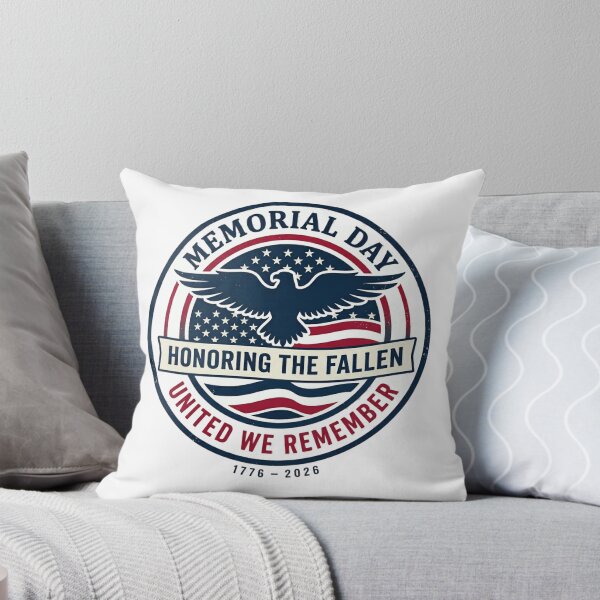 Item preview, Memorial Day 2026 Honoring the Fallen United We Remember Patriotic Eagle Vintage Design designed and sold by NeelusShop.