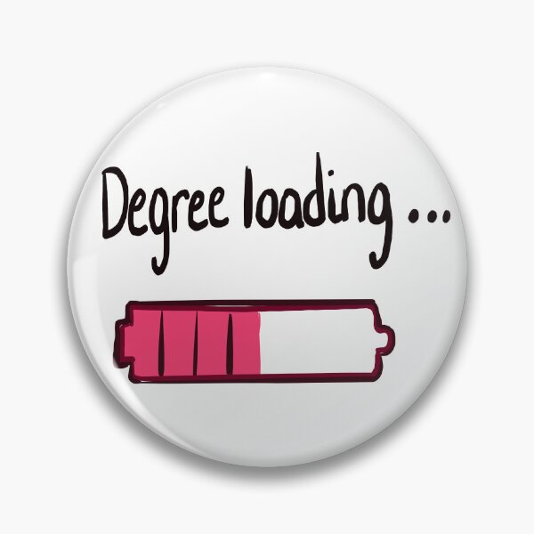 Item preview, Degree loading Grad Graduation College Student  designed and sold by Artonmytee.