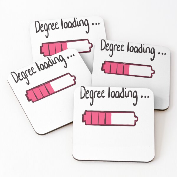 Item preview, Degree loading Grad Graduation College Student  designed and sold by Artonmytee.