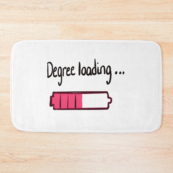 Item preview, Degree loading Grad Graduation College Student  designed and sold by Artonmytee.