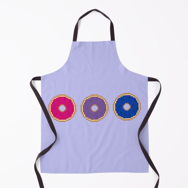 Item preview, Bi Pixel Pride Donuts designed and sold by Lilac-Cat.
