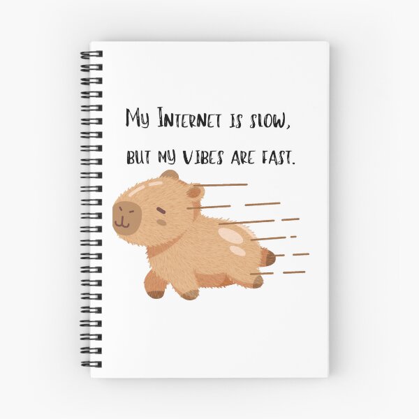 Item preview, My Internet Is Slow Capybara Funny Logo designed and sold by logowannawear.