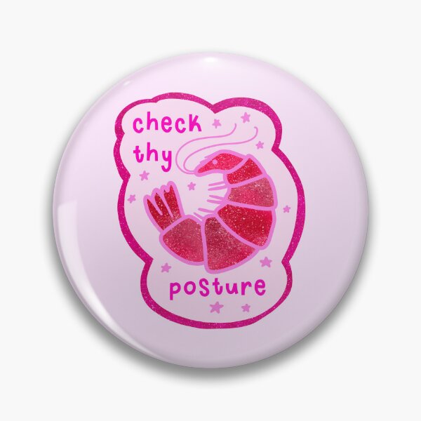 Item preview, Check thy posture Shrimp designed and sold by EmmaJewellCraft.