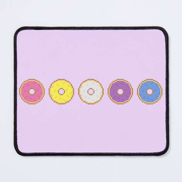 Item preview, Bigender Pixel Pride Donuts designed and sold by Lilac-Cat.