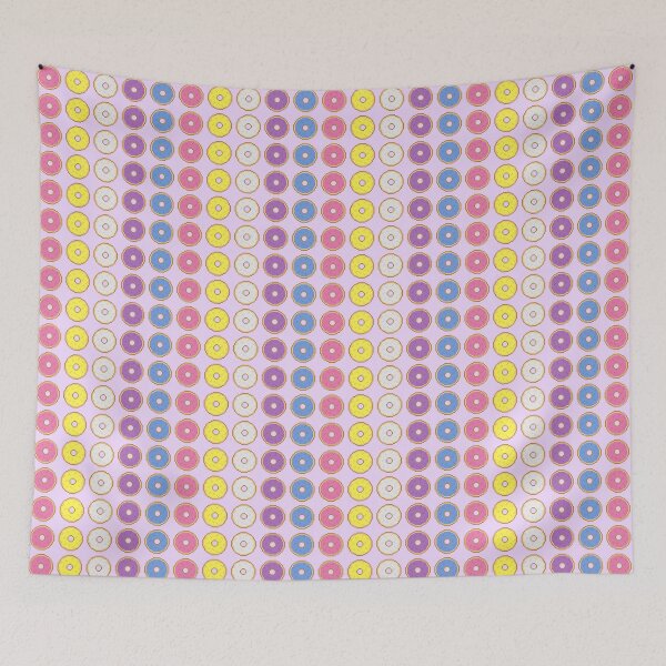 Item preview, Bigender Pixel Pride Donuts designed and sold by Lilac-Cat.
