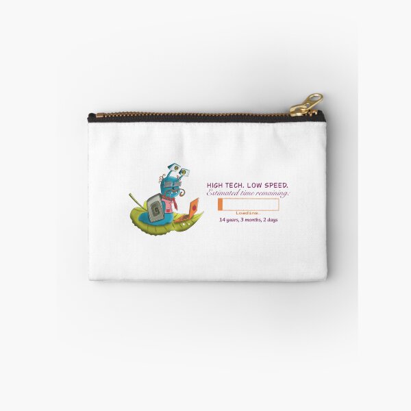 Item preview, High Tech Low Speed | Funny Tech Snail Loading Bar designed and sold by LilSugarMouse.