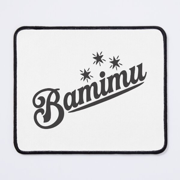 Item preview, Bamimu Black Branded Logo Minimalist Streetwear Signature Mark designed and sold by Bamimu Merch.