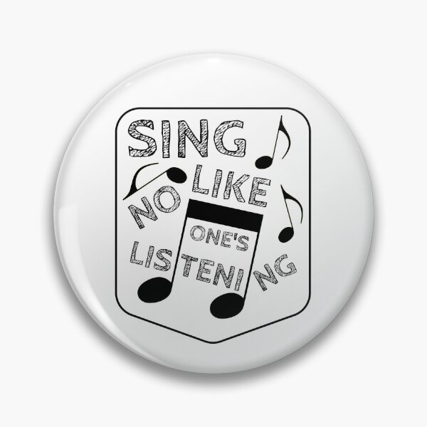 Item preview, Sing Like No One's Listening - Scruffy Version designed and sold by PositronicStu.