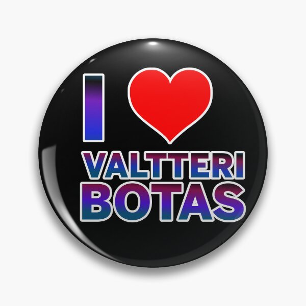 Item preview, I Love Valtteri Bottas designed and sold by ZooStateofMind.
