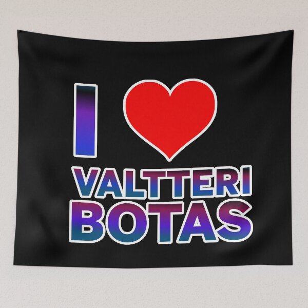Item preview, I Love Valtteri Bottas designed and sold by ZooStateofMind.