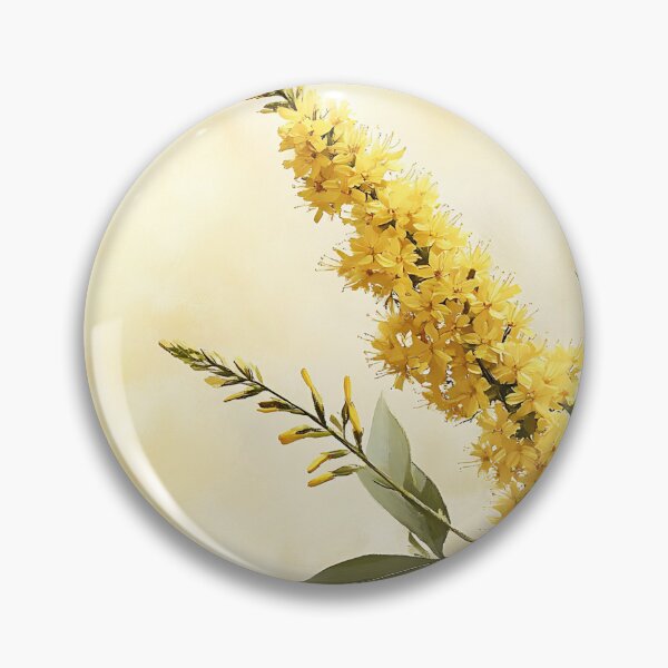 Item preview, Kentucky Goldenrod Wildflower Yellow Botanical Art designed and sold by daila70.