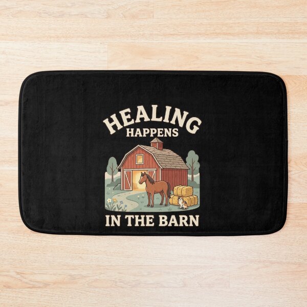 Item preview, Healing Happens In The Barn Horse Farm Equestrian designed and sold by elderberry.