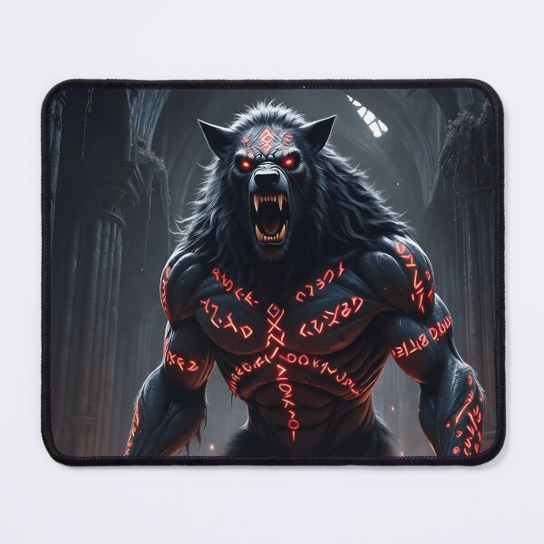 Item preview, Runebound Infernal Werewolf Of Ruin designed and sold by The Confluence.