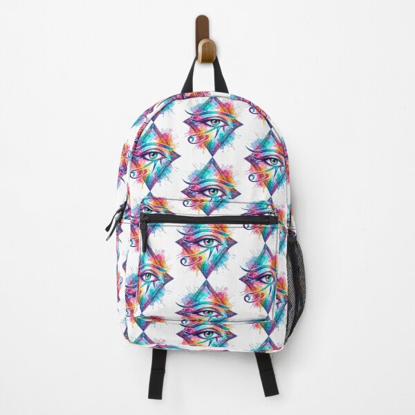 Item preview, Colorful Watercolor Eye of Horus - Ancient Egyptian Protection Art designed and sold by GulfSignature.