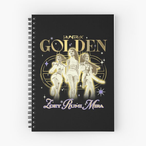 Item preview, Kpop Idol Huntrix Golden Trio Retro Performance Poster Design designed and sold by MustafaFoster.